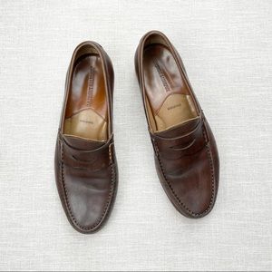 Johnston & Murphy | Brown Leather Loafers